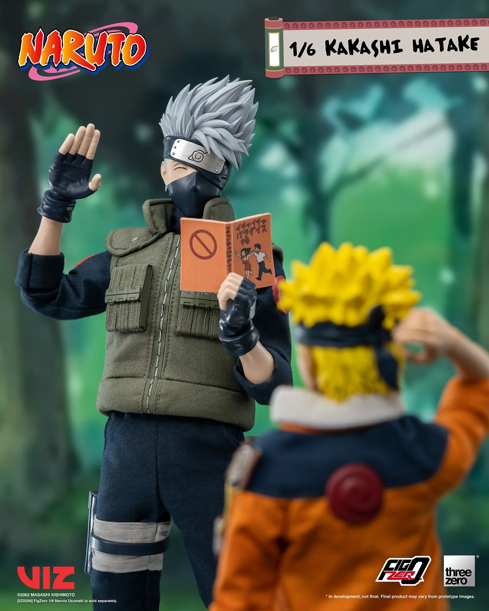 NARUTO -ナルト-』より「フィグゼロ 1/6 はたけカカシ」が海外で9/13